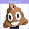 Kostium Cosplay Dla Kobiet Z Zabawnym Wzorem Emoji Kupy Na Imprezy Halloweenowe
