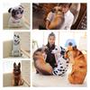 Kreatives 3D-Simulations-Hundekissen, Plüschtier Hund Stofftier für Kinder, Kurzer Plüschstoff, PP-Baumwollfüllung, Verschiedene Größen und Farben