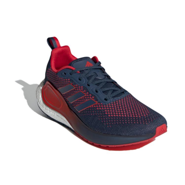 New Adidas Lavarun 'Crew Navy Scarlet' H05042