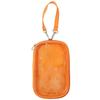 Q-lia Acrylic Stand Case L Sugar Orange Clear Pouch Multi-purpose Holder for Oshikatsu Fan Merch