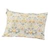 Nishikawa Pillowcase for pillows measuring 63 x 43 cm Morris Gallery Roden cotton Washable stitching Envelope style Made in Japan Yellow PJ91250696430