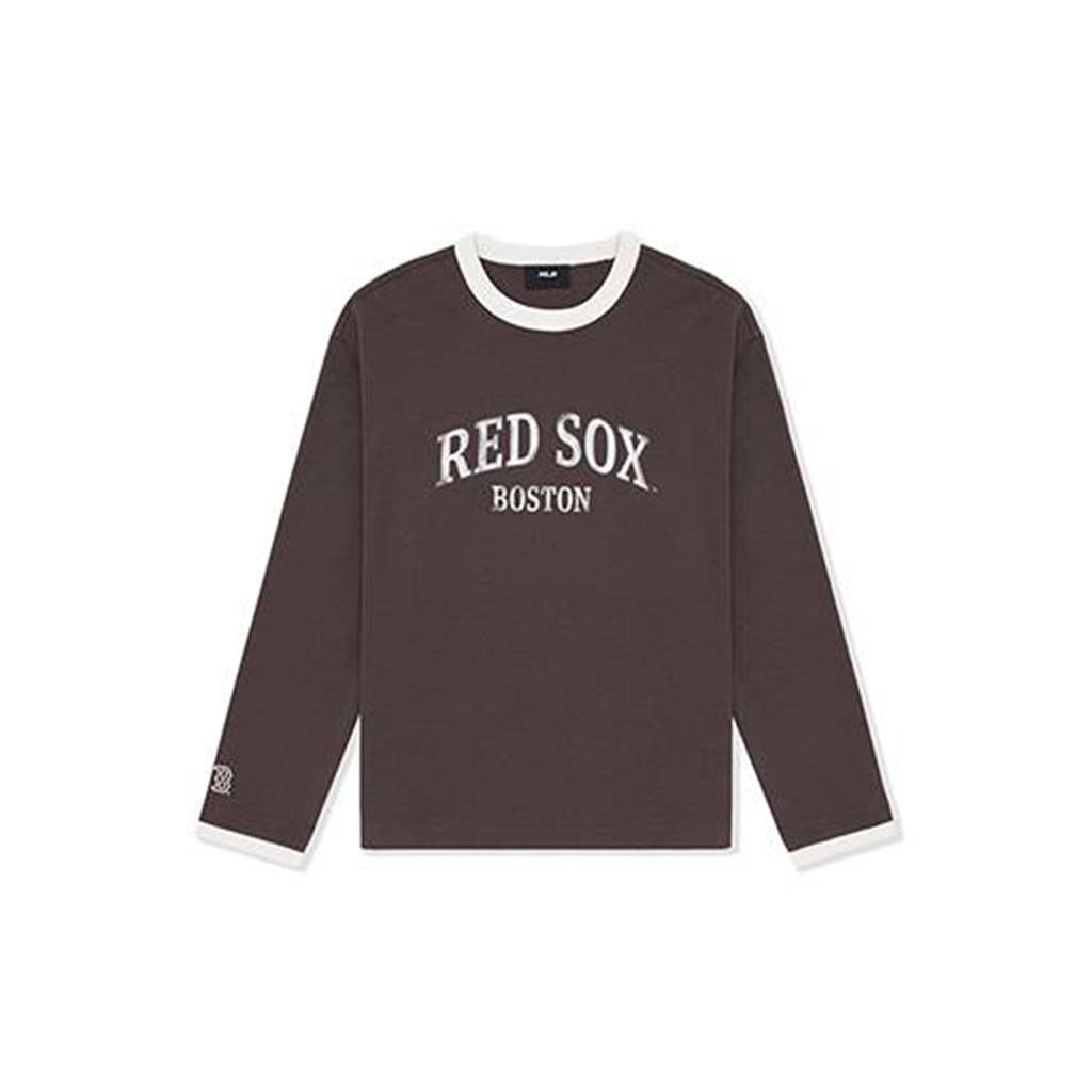 MLB Preppy Style Collection Boston Red Sox 25FW T Shirt Unisex 3ATSV2054-43BRS