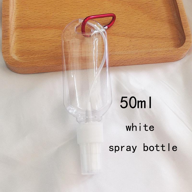 50ml Heart-shaped Hook Bottle for Hand Sanitizer, Gel, Lotion, or Alcohol Spray