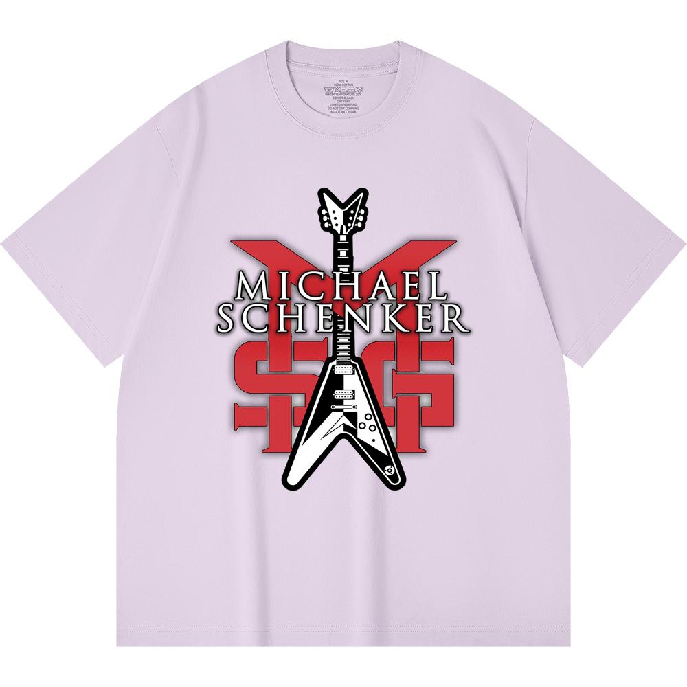 230 Gsm 100% Cotton Heavy Metal T-Shirt  Rock Band Popular Music Print Unisex Heavy Cotton T Shirt
