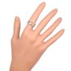GUCCI Branded G Ring Silver925 #5.4(US Size) 7.1g Women Used