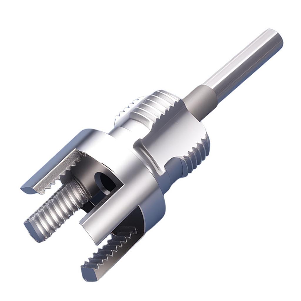 2Piece PPR Pipe Threading Tool Set Drill Adapter Pipe Threader For 1/2 And 3/4 Inch Plumbing With Hex Shank Design