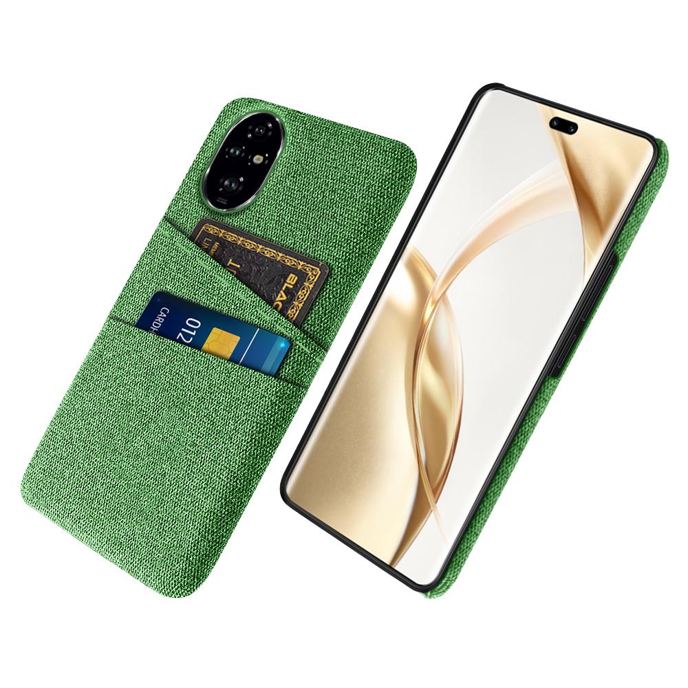 For Honor 200 Pro 5G Case Cloth+PC Hard Phone Cover with Dual Card Slots