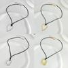 Irregular Pendant Necklaces Chain Necklaces CCB Material Pendant Necklace Neck Jewelry Perfect Gift for Fashion Lover