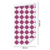 Wallpaper Basic Retro Plaid Purple and White 50x1000