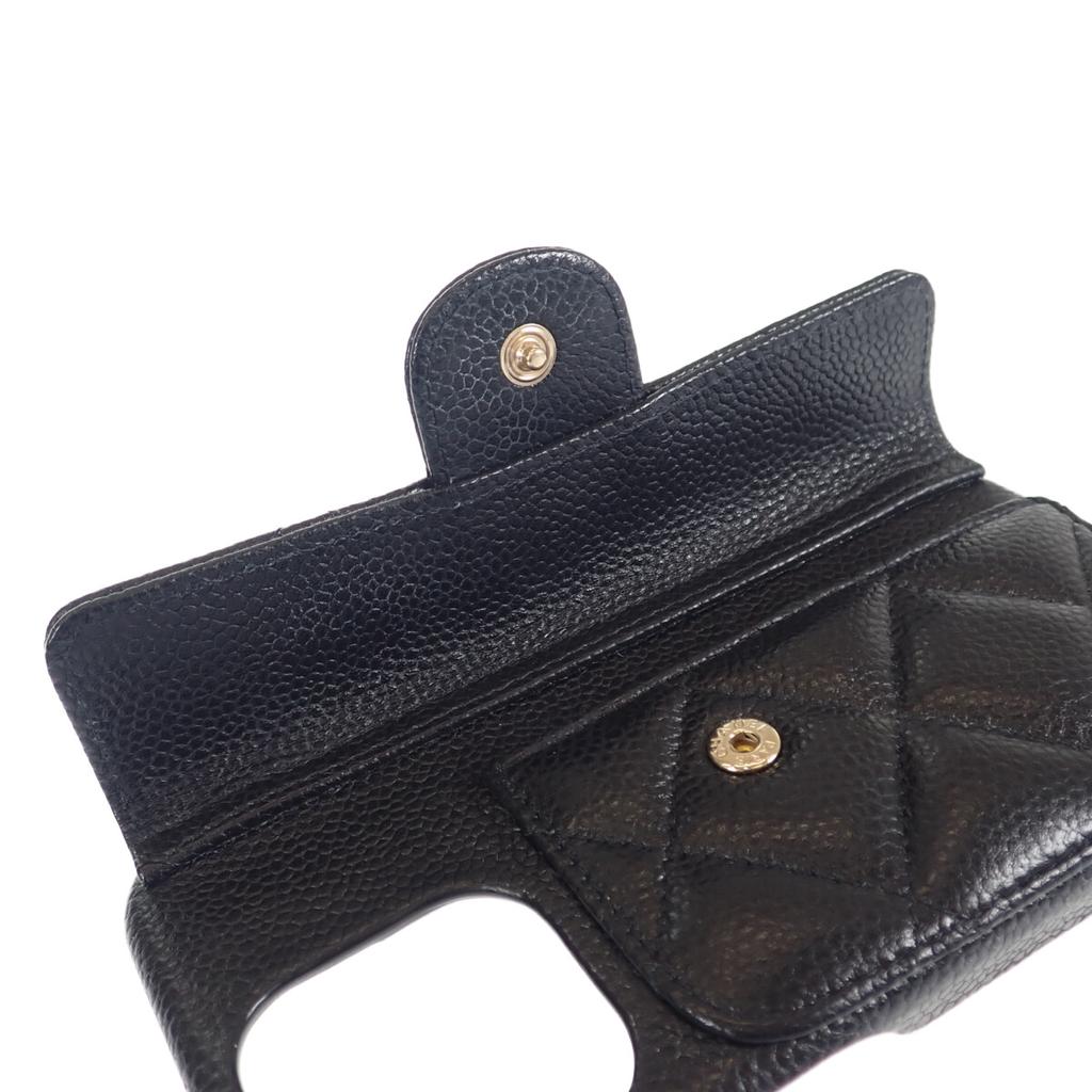 Chanel AP2689 Mobiltelefone und Smartphone-Zubehör schwarz Frauen