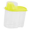 2.5L Plastic Food Storage Box Airtight Container With Pour Lids Kitchen