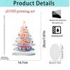 2D Acrylic Christmas Ornaments - Creative Holiday Crafts Series