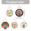Personalized Classroom Door Sign Welcome Signs for Classroom Door Decorations Back To School Door Hanger Wreath Gift