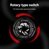 Car Push Start Button Cover - Spin Ignition Protective Metal Cover, Universal Engine Push to Start DIY Decoration (Skull Black)