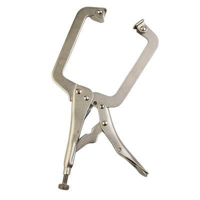 HEISS Arretierbare C-Zwinge 6" Zoll Schraubzwinge Einfache Schnellentriegelung Mikro-Einstellung