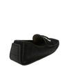 Salvatore Ferragamo Palinuro Suede Loafers Black