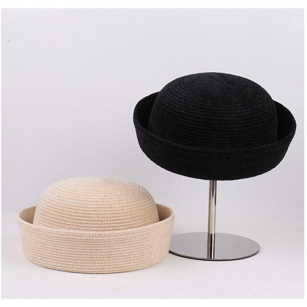 Elegant Beret Hat Fedoras Sailor Hat Fashion Airline Stewardess Caps Beach Visor