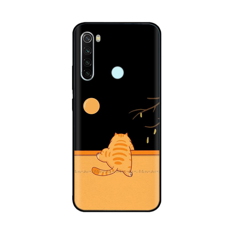 Per Xiaomi Redmi Note 8T Custodia Fantasia Protezione Completa Morbido Silicone Liquido Cover Cartone Animato per Redmi Note 8T Note8T Guscio Fundas