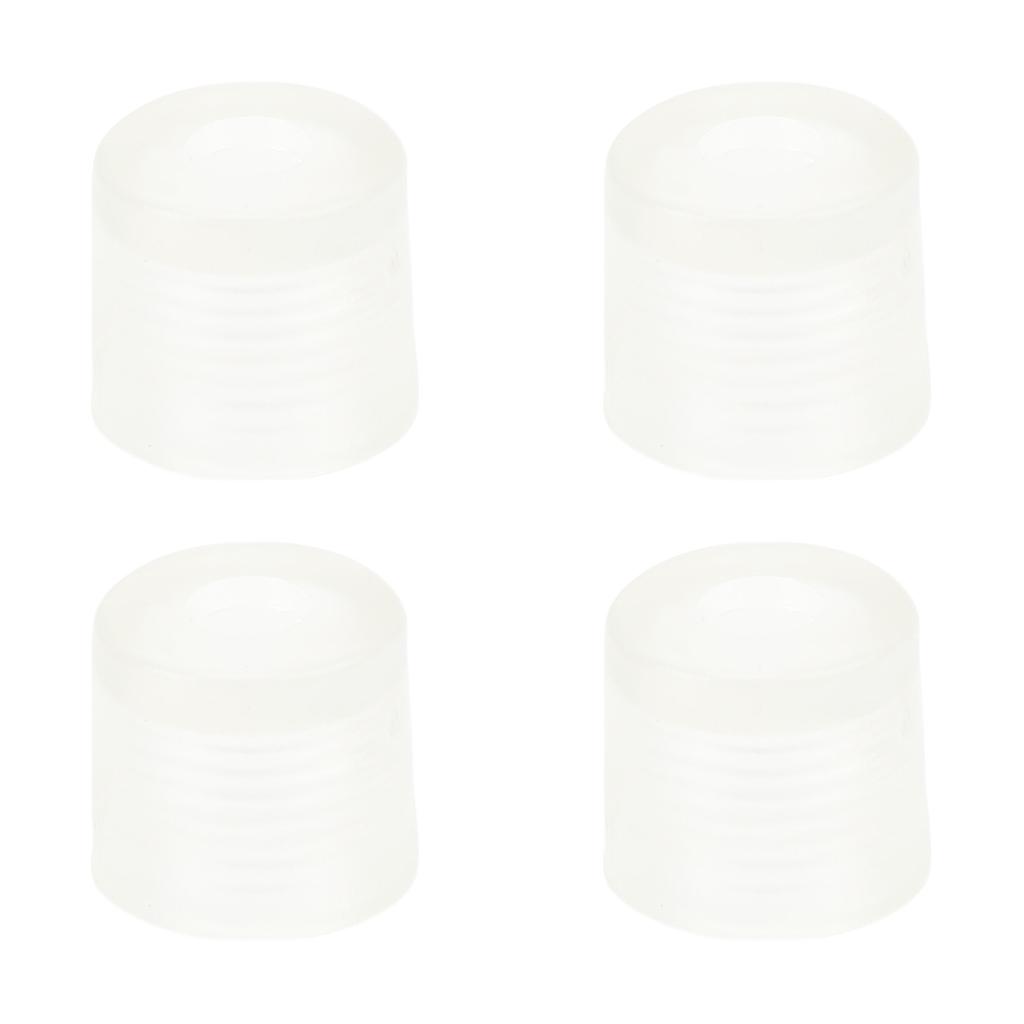 4Pcs Sewing Machine Plastic Cushion Feet Pads Fit for Singer Non Slip Bed Vibration Reduction