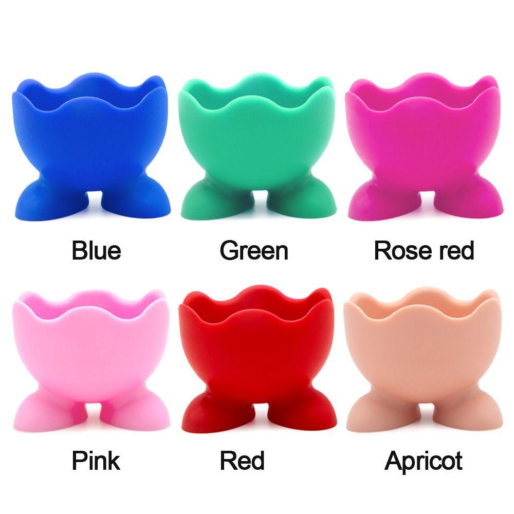 Storage Bracket Separator Egg Cup Holder Kitchen Supplies Eggs Container Makeup Sponge Rack