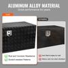 Underbody Aluminum Truck Tool Box 60" x 24" x 24" Trailer RV Tool Storage