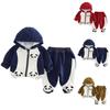 Kids Casual Long-Sleeve Set, Comfortable Daily Wear Outfits