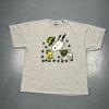 Vintage Y2K Snoopy And Woodstock St. Patrick’s Tshirt Grey XL Shamrock Irish VTG