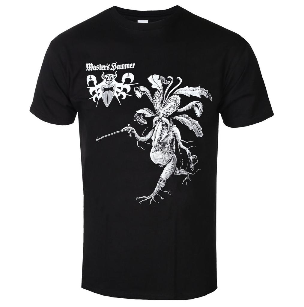 T-shirt in Cotone Grafica Martello del Maestro Unisex Estate Manica Corta Marca di Moda Maglietta Casual di Lusso Vintage