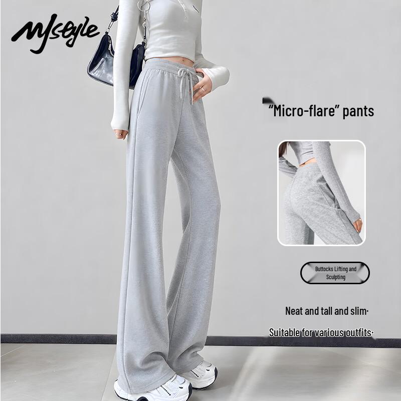 Универсальные расклешенные спортивные штаны MJ STYLE для женщин