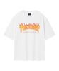 Treasure Flame Short Sleeve T-Shirt White