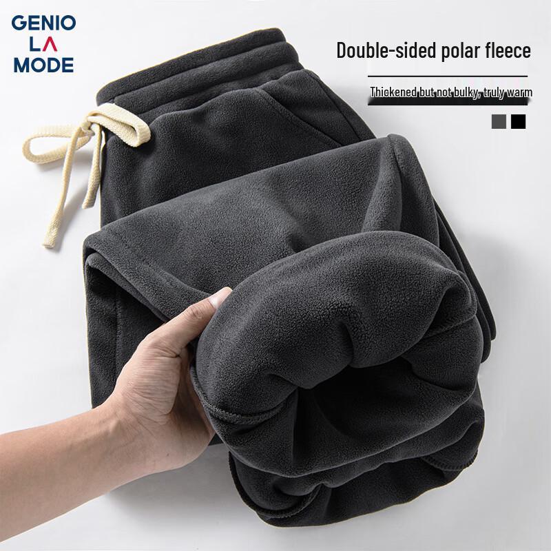 

GENIOLAMODE Мужские зимние джоггеры на флисовой подкладке 3XL