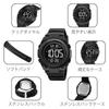 Datirzyx Digital Sports Watch Men Waterproof Large Display Soccer Referee Running Multi-function