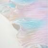 1Yard Dreamy Gradient Mermaid Organza 3D Pleated Lace DIY Dress Ruffle Lace Accessories 15CM Wide