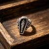 Men's Retro Demon Eye Punk Ring – Stylish, Single Finger, Personality Jewelry for Boys