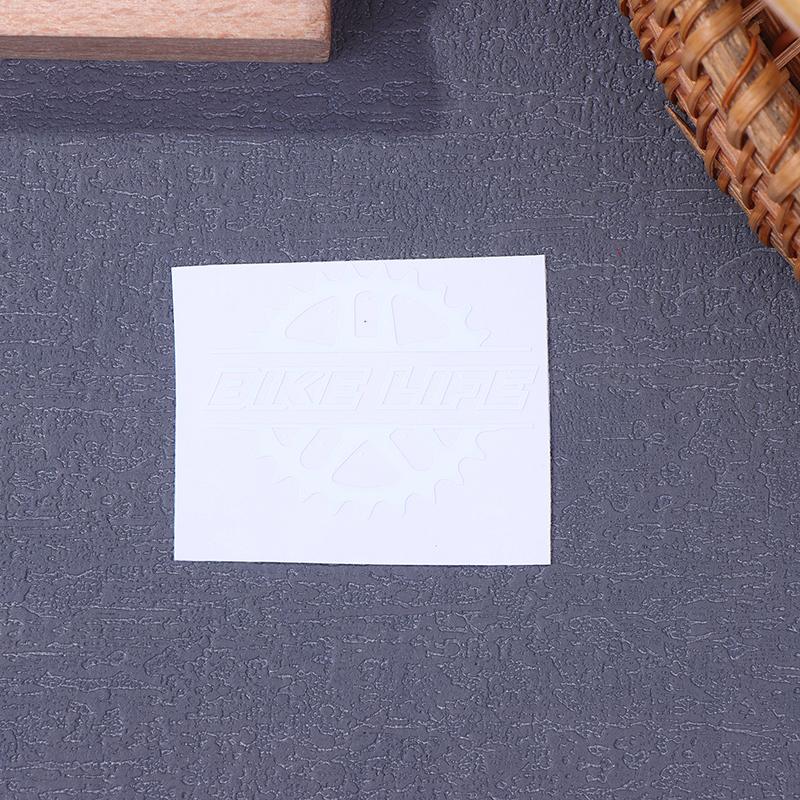 

1Pc Bike Life Bike Stickers For Bike Frame Top Tube Decorative Helmet Vinyl Decal For Bike Waterproof Motorcycle Accessories