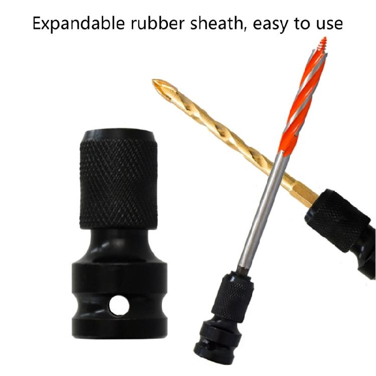 Quick Releases 1/2Inch Square Drive To 1/4Inch Hex Socket Adapter Converters Chucks Adapter for Ratchet Wrench