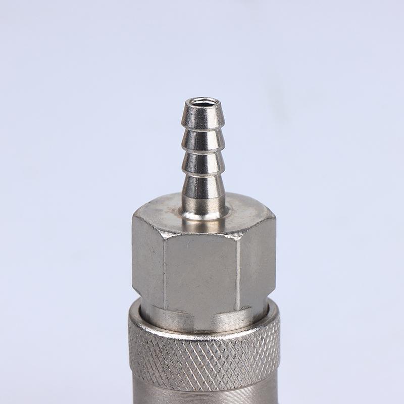 1 Set Pneumatischer Schnellkupplungsstecker 8 mm Europäischer Stil Sh Ph Typ, Für Kompressorschlauch und Werkzeuge