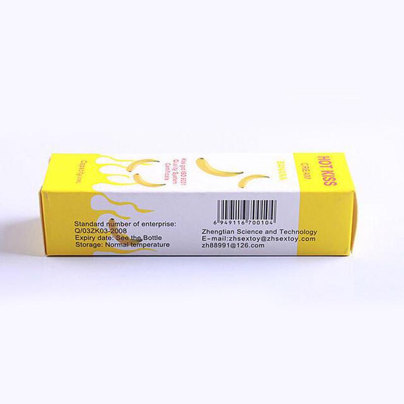 30ml Lubricant Banana Cream E 30ml Banana Taste Safer Lubricating Oil Edible Lubricant Body Lubricating Oil Male Female Deodorants Cream