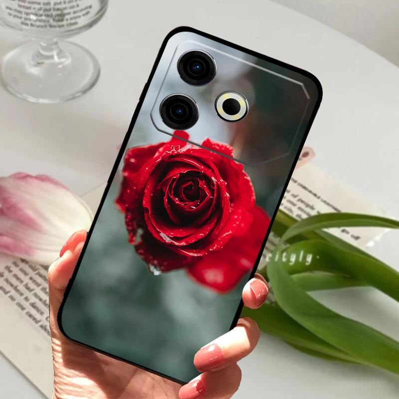 Für Tecno Pova 6 Neo Hülle Stoßfest Weiches TPU Silikon Handyhülle Für Tecno Pova 6 Neo Funda Pova6 Neo Capa Niedlicher Cartoon