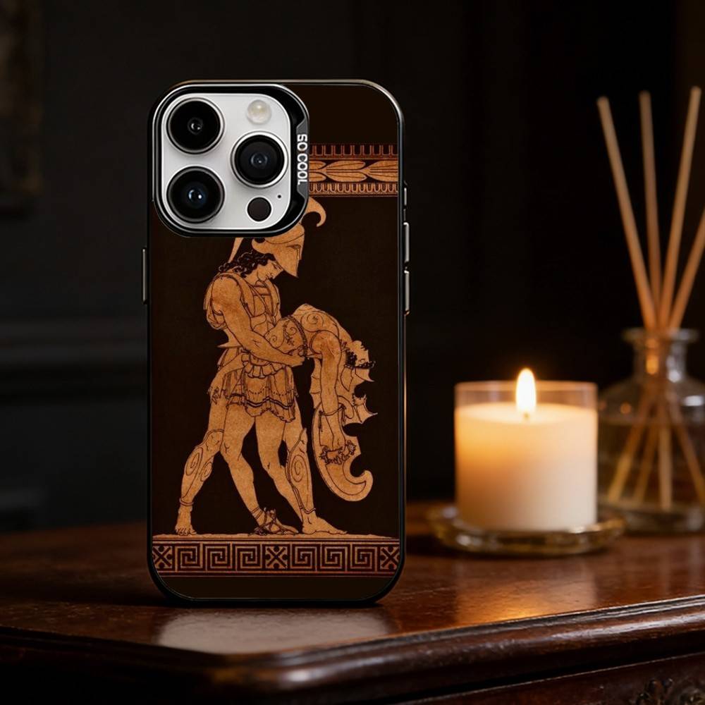 

The Songs Of A-Achilles Phone Case For iPhone 17 16 15 14 13 12 11 Pro Max Plus Silver Matte Black Cover iPhone14Plus
