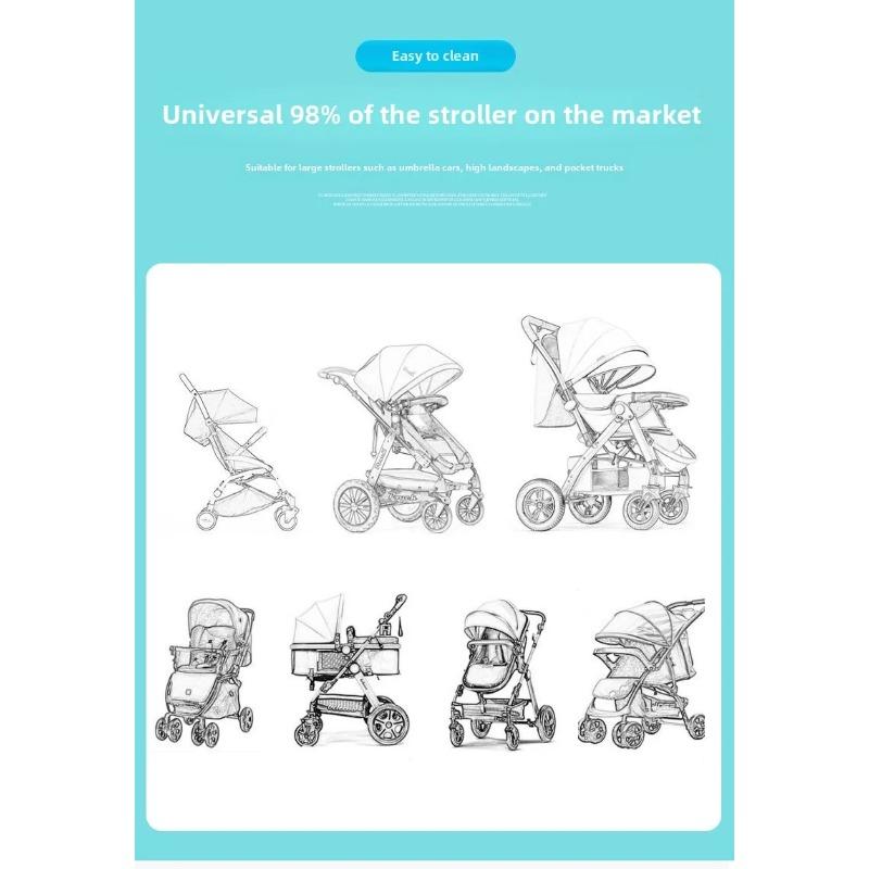 Universal Baby Stroller Warm Foot Cover Infant Windproof Windshield Winter Children's Cotton Toes Buggy Seat Cushion