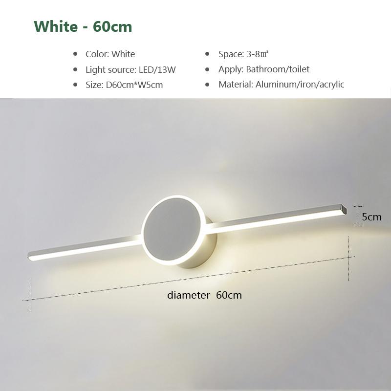 Moderne LED Wandleuchte Minimalistisch Kreativer Streifen Warm Luxuriöse Heimleuchten Für Badezimmer Garderobe Schlafzimmer Nachttisch Wanddekoration
