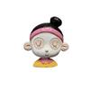 New Cartoon Cute Curly Hair Mask Resin Refrigerator Sticker 3D Post-It Note Message Board Home Kitchen Decoration Gift