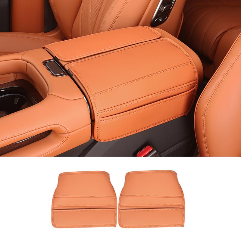 For Byd Yang Wang U8 2023-2025 Central Trunk Cover Car Armrest Protective Leather Case Anti-scratch and Anti-wear Pad