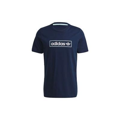 Originals Linear Logo T-Shirt Men Tops Navy-Blue HB1817