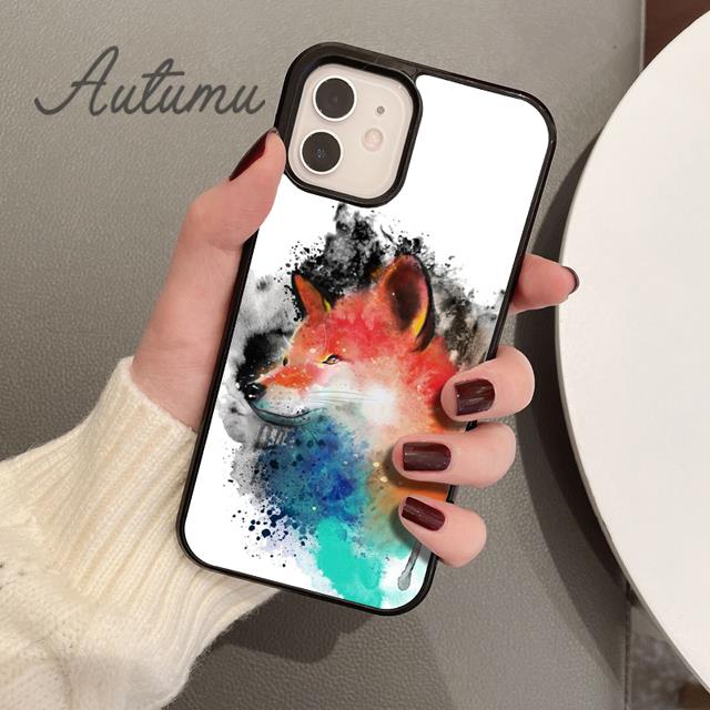 Urocze kreskówkowe zwierzątko Czerwone etui foArt na telefon dla iPhone 11 12 13 14 Pro Max mini XR XS SE 2020 7 8 Plus Galaxy S21 S22 Pokrowiec skorupa