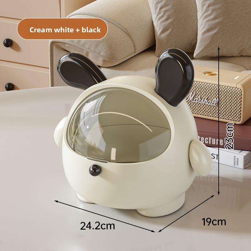 Desktop Storage Box Cartoon Large Capacity Creative Plastic Hairpin Jewelry Mini Premium Hair Accessories Storage Box