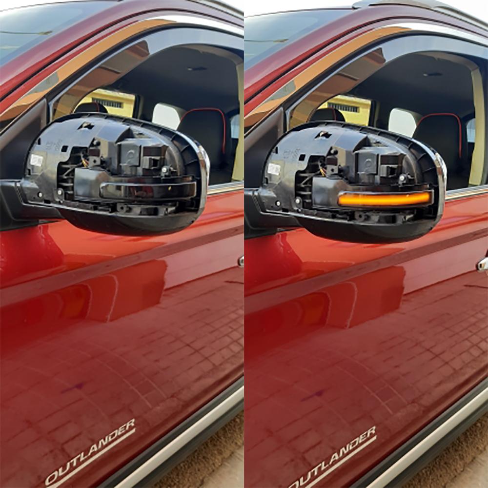 OEM 8351A135 for Mitsubishi Outlander 2013- Lancer 2016 LED Side Wing Dynamic Turn Signal Light Rearview Mirror Indicator