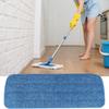 Mop Pads Reusable Microfiber Floor Wiper Cloth Foldable Mop Cloth Replacement For Commercial Bathroom Living Room Hardwood