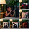 Latin Pop Music C-Chayanne 1 Pillow Case Natural Linen Organic Fabric Double-Sided Printing Sofa Home Decor Gift Pillow Case
